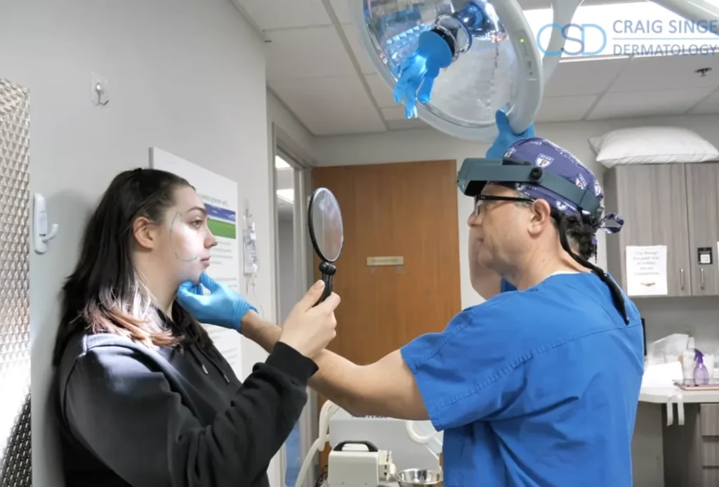 Acne consultation at Acne Center of Michigan